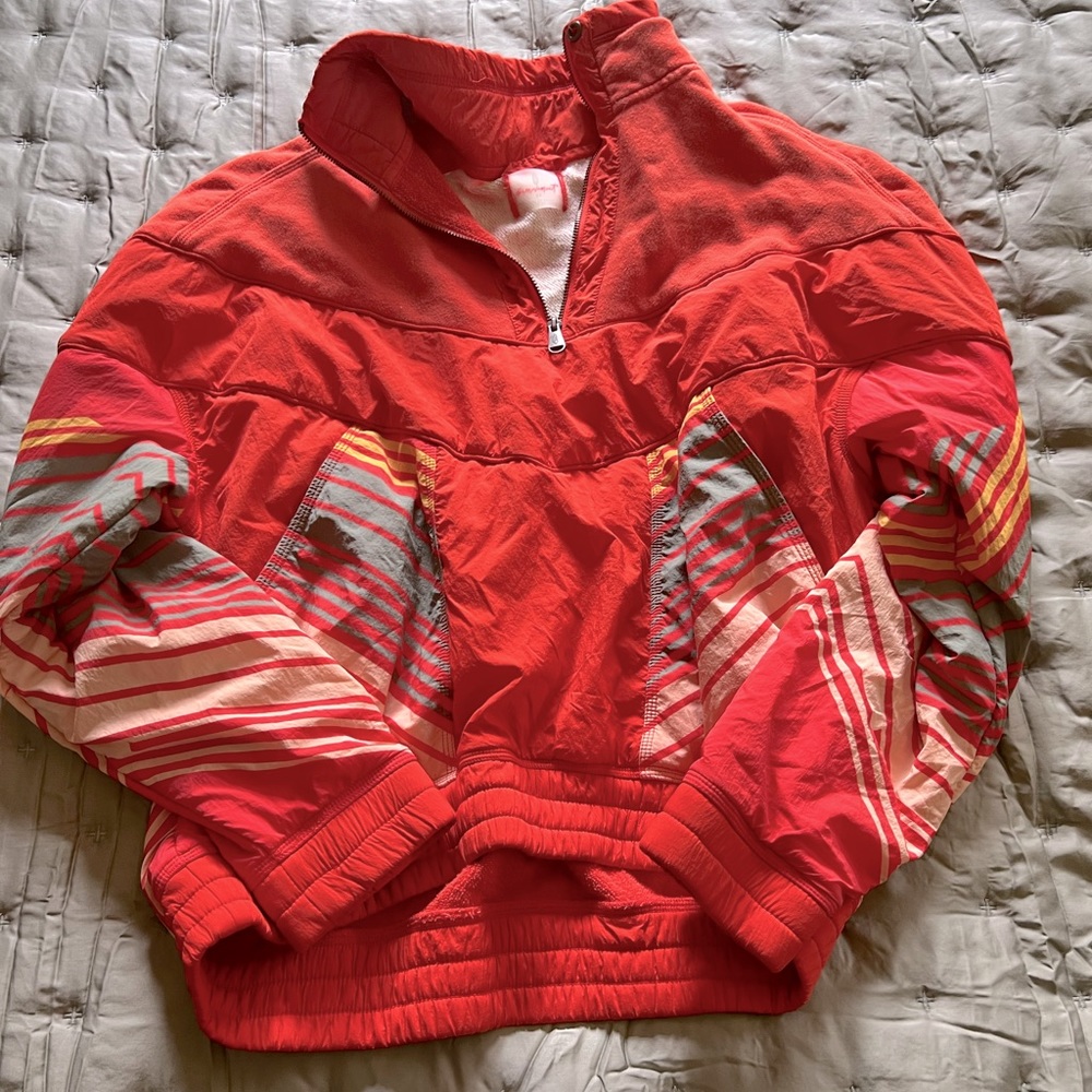 FP Movement NWOT red half zip pullover